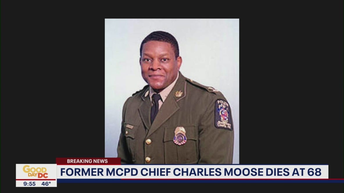 Charles Moose, former Montgomery Co. Police Chief who led DC-area sniper investigation, dead at 68
